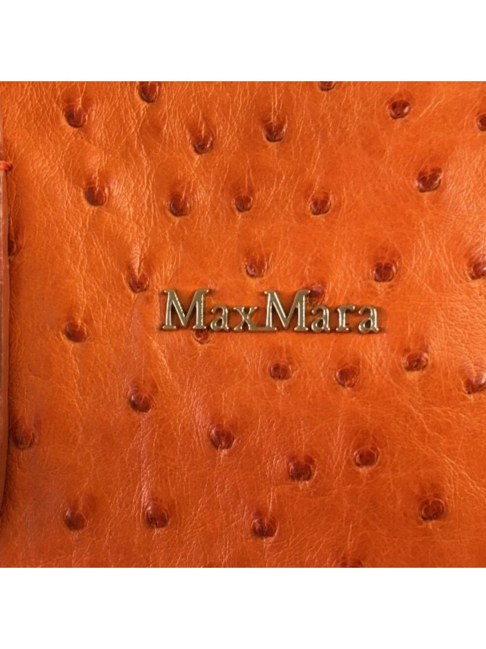 MaxMara Exotic Ostrich Made in Italy - Picture 4 of 16